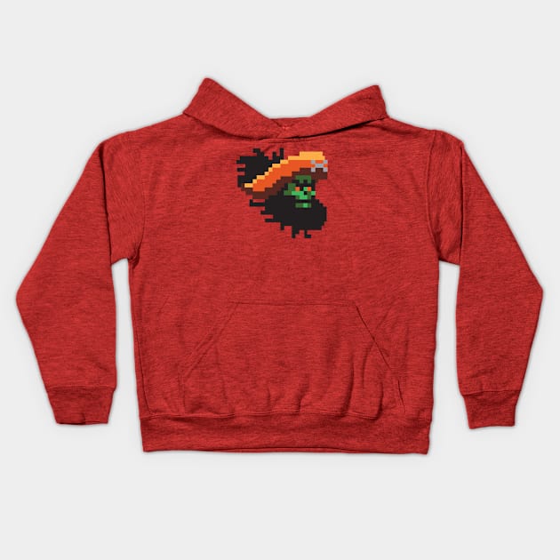 Undead pirate LeChuck Kids Hoodie by MankySock